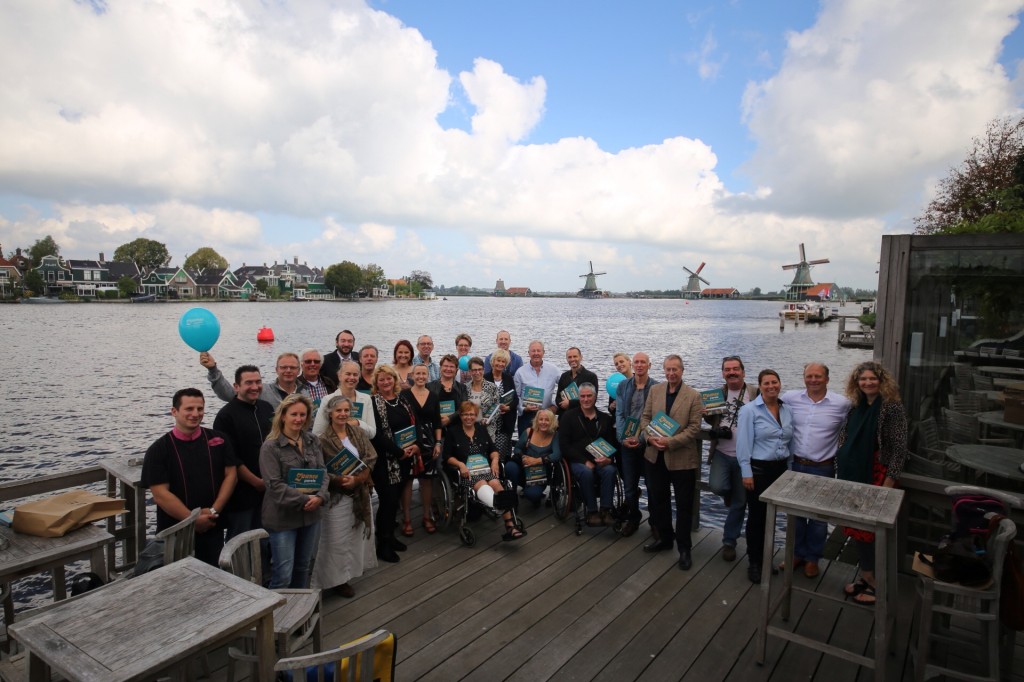 Aan het project Kijk Zaans/Zaanse Parels werkten tientallen mensen mee. Zie de foto
